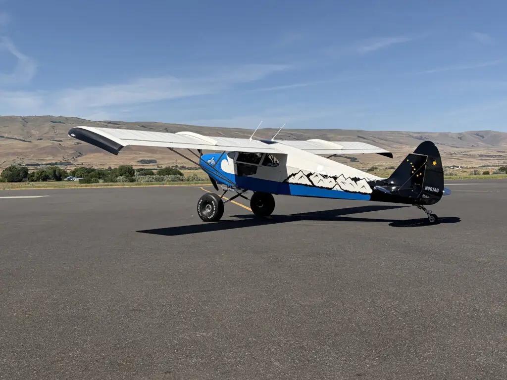 Carbon fiber 3 inch droop wingtip for the Super Pacer